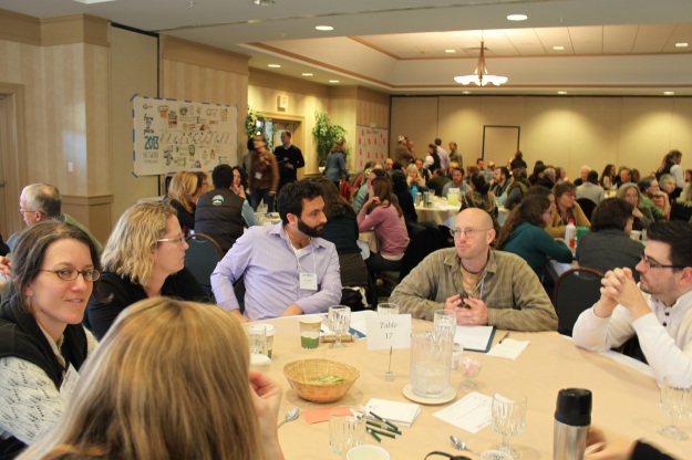 : Farm to Plate Network members reflect on conversations at the Gathering Credit: VT Farm to Plate
