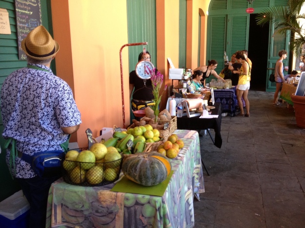 Farmers' Market in Old San Juan, Puerto Rico